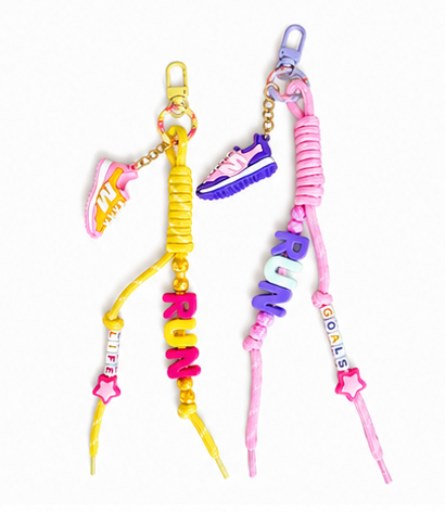 Love to Run Bag Charm/Keychain