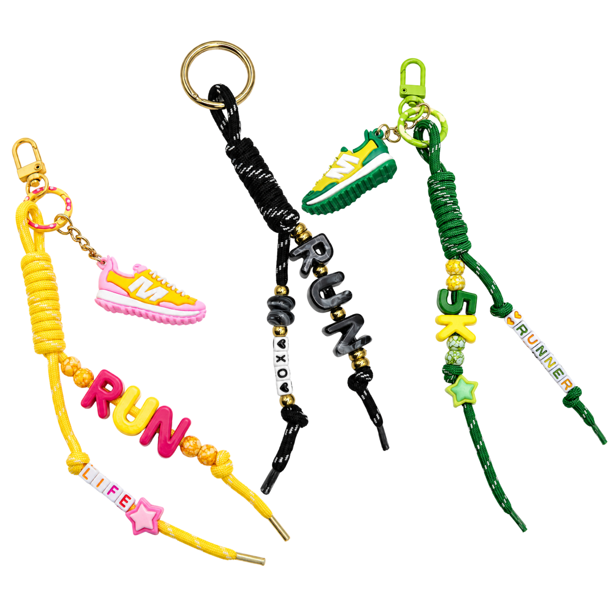 Bag Charm/Key Chain Trio