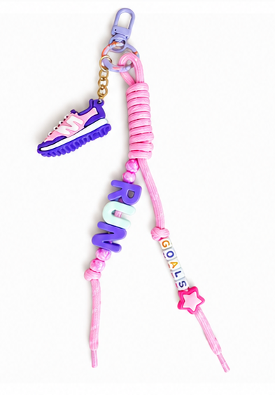 Love to Run Bag Charm/Keychain